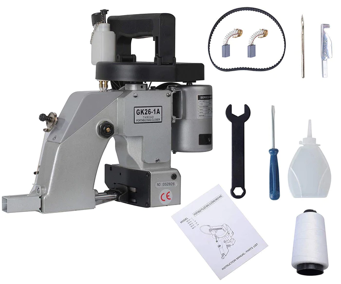Mașină de Cusut Saci Portabilă Yuki GK26-1A – Cusătură Lanț, 1250 imp/min, 220V - imagine 3