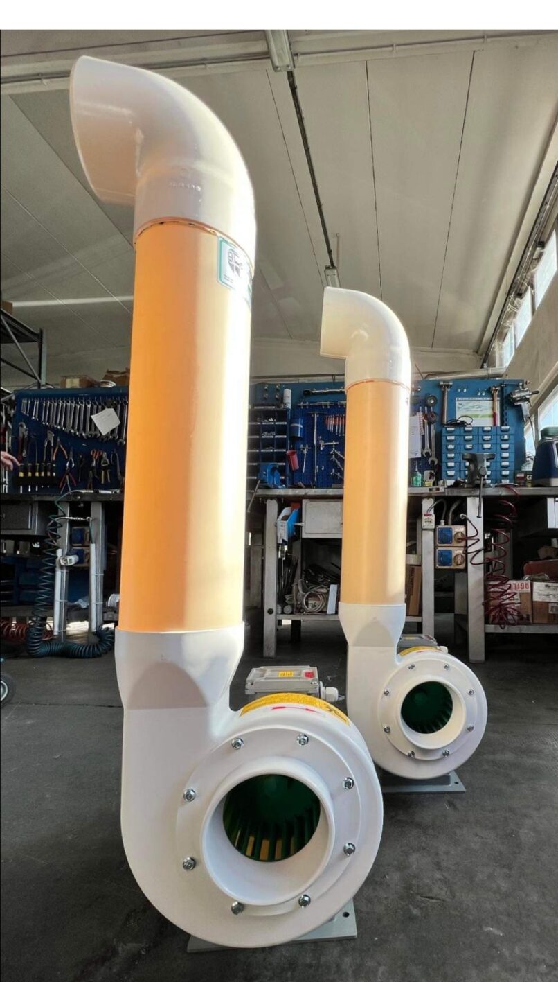 Ventilatoare centrifugale din polipropilenă – Rezistență maximă la coroziune - imagine 2