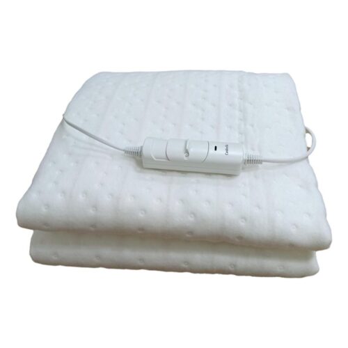 Pătură Electrică Cardinella SLIM NEW 75×150 cm – 2 Trepte Temperatură, Încălzire Pat, Alb
