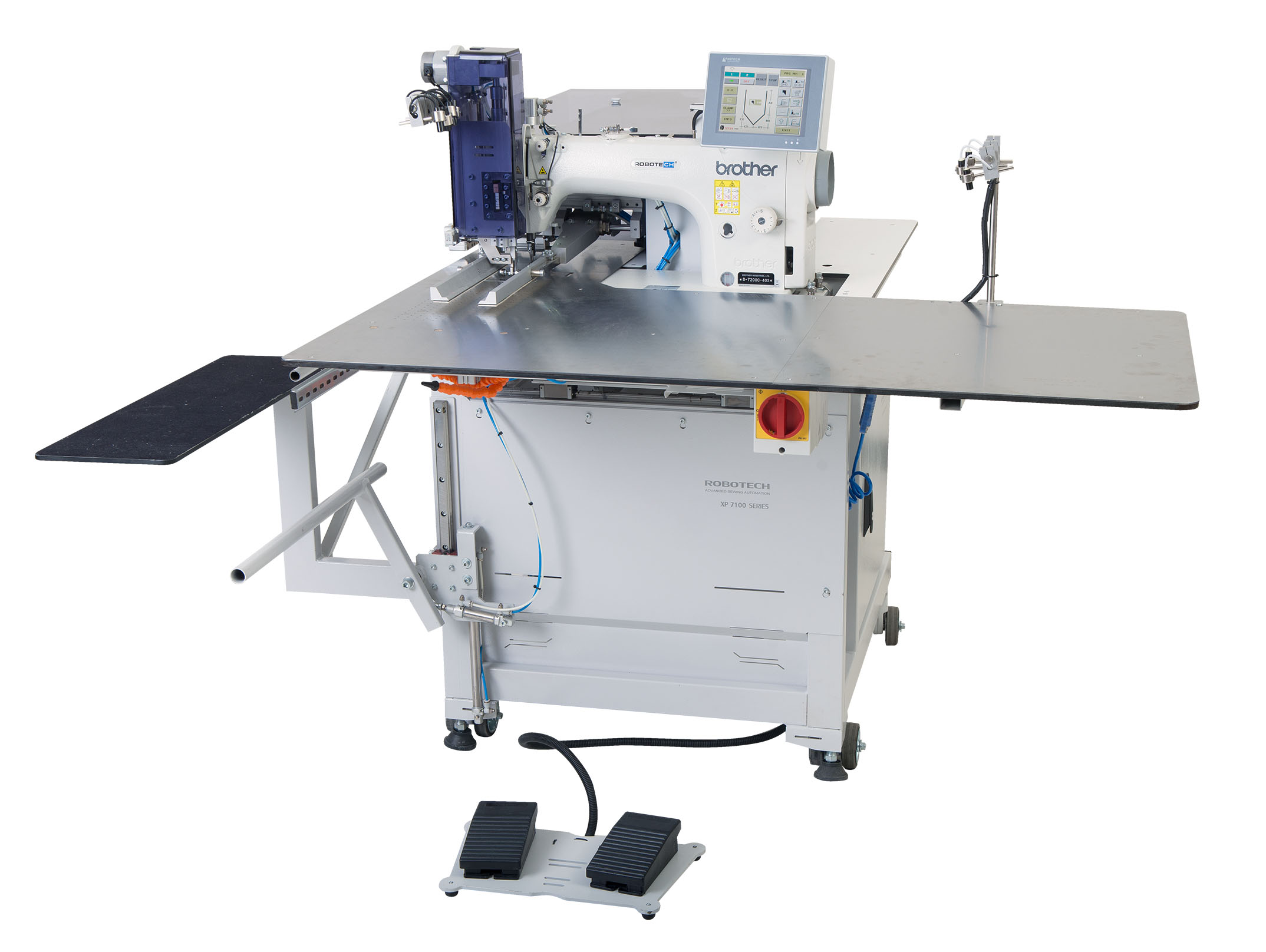 Robotech XP 7100-IX, Masina Automata de Cusut Guler Tip Polo