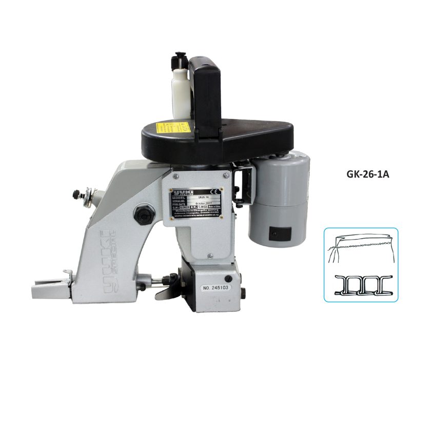 Mașină de Cusut Saci Portabilă Yuki GK26-1A – Cusătură Lanț, 1250 imp/min, 220V