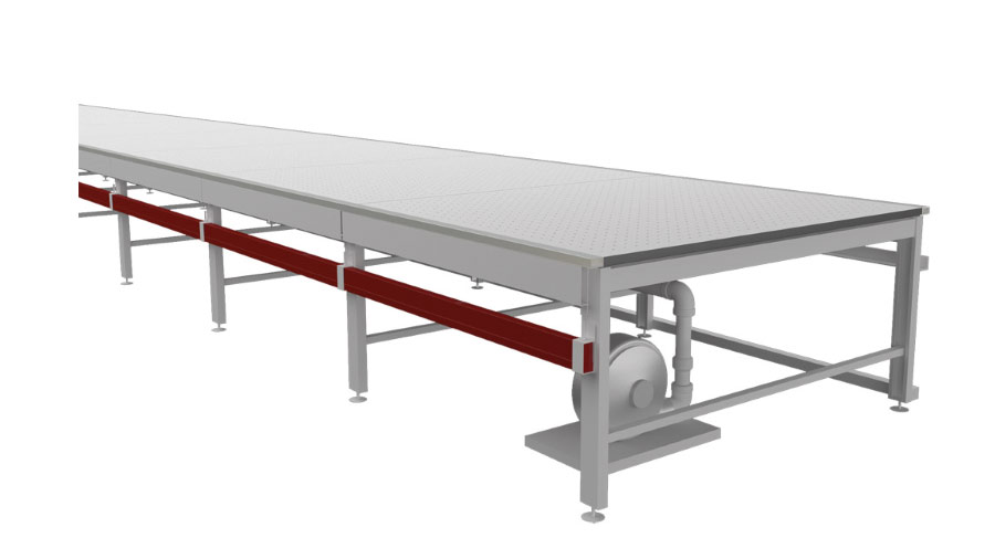 Serkon Air Flotation Table – masă cu flotare aer pentru materiale textile