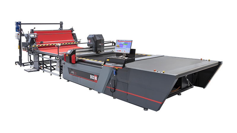 Serkon Cutter automat continuu DCC90 – performanță maximă pentru tăiere industrială textile