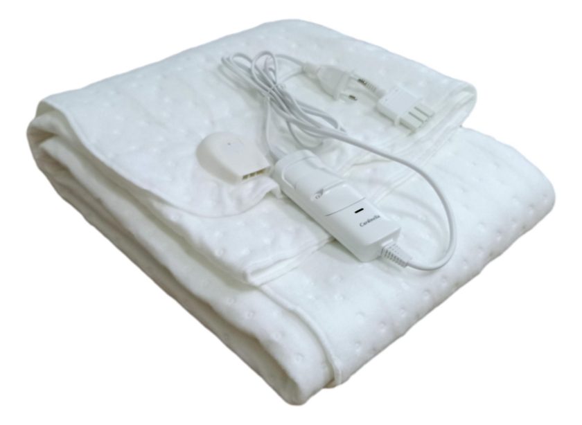 Pătură Electrică Cardinella SLIM NEW 120×150 cm – Încălzire Pat, 2 Trepte Temperatură, Alb - imagine 2